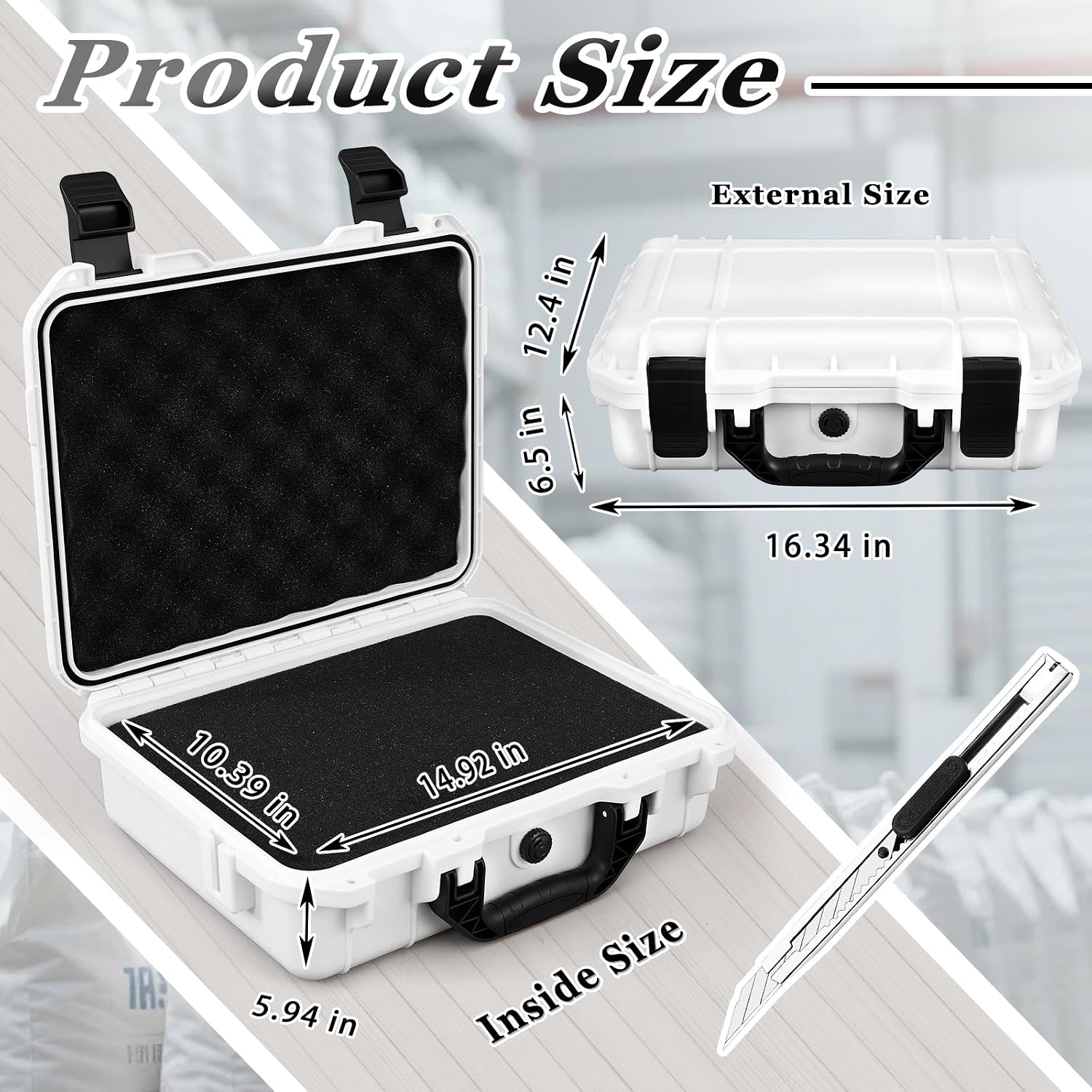 Waterproof Hard Case with DIY  - Drone Camera Case avis et prix