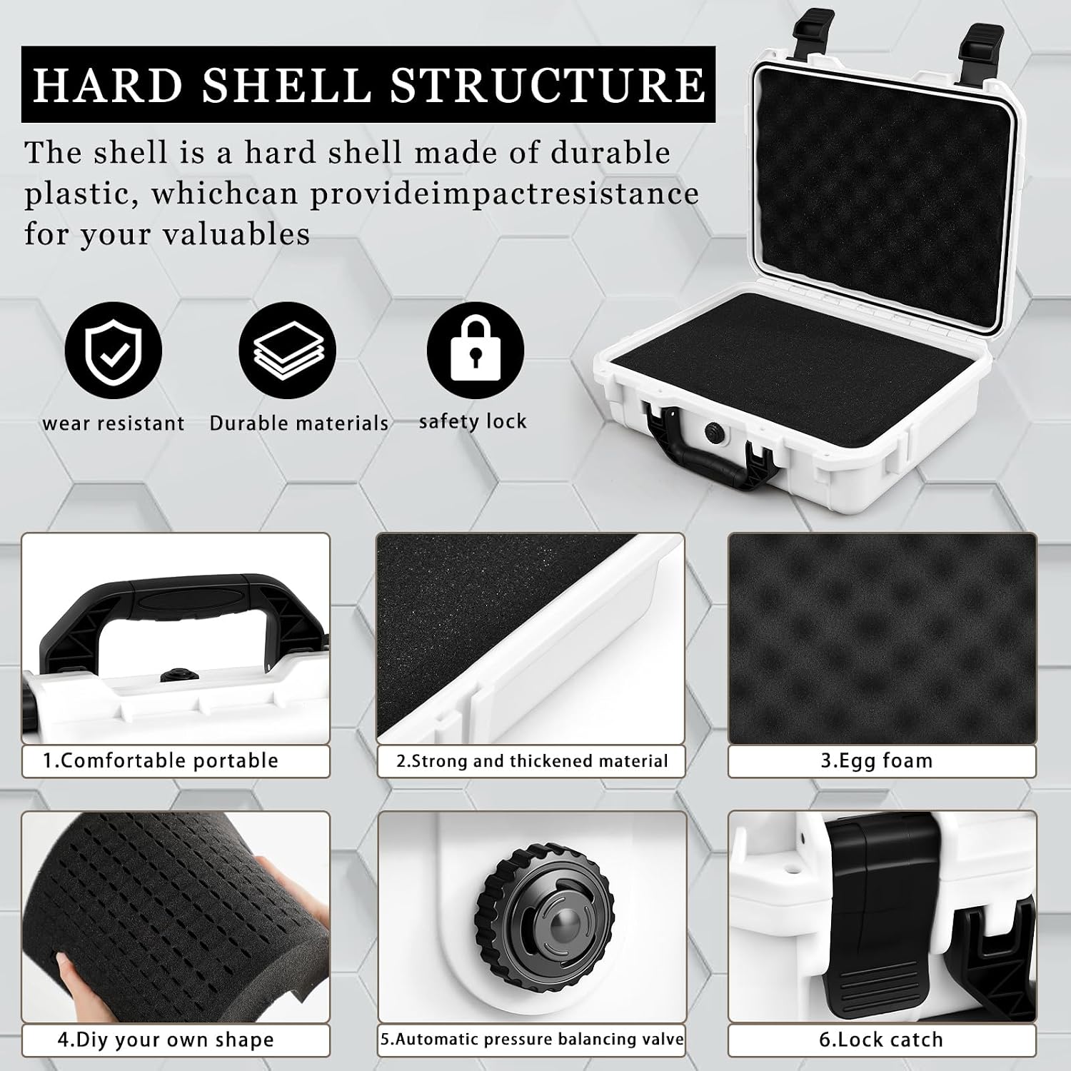 Waterproof Hard Case with DIY  - Drone Camera Case avis et prix