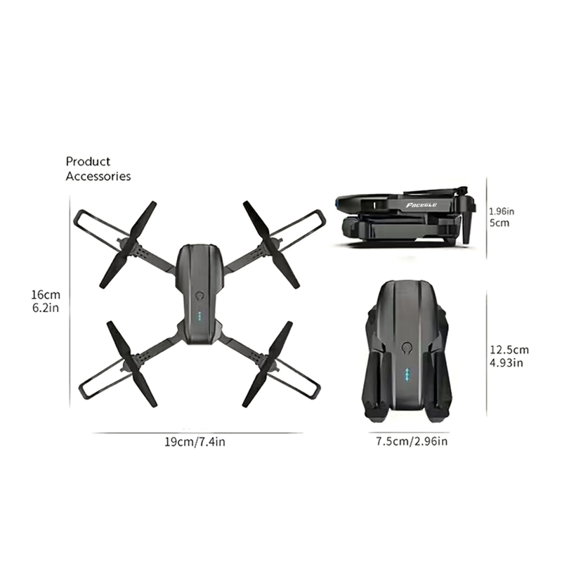E99 Pro Mini RC Drone FACEGLE  - Drone Camera Mount avis et prix