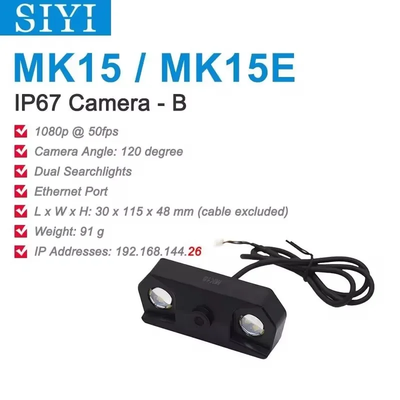 SIYI IP67 Waterproof FPV Camer - Drone Camera Waterproof avis et prix