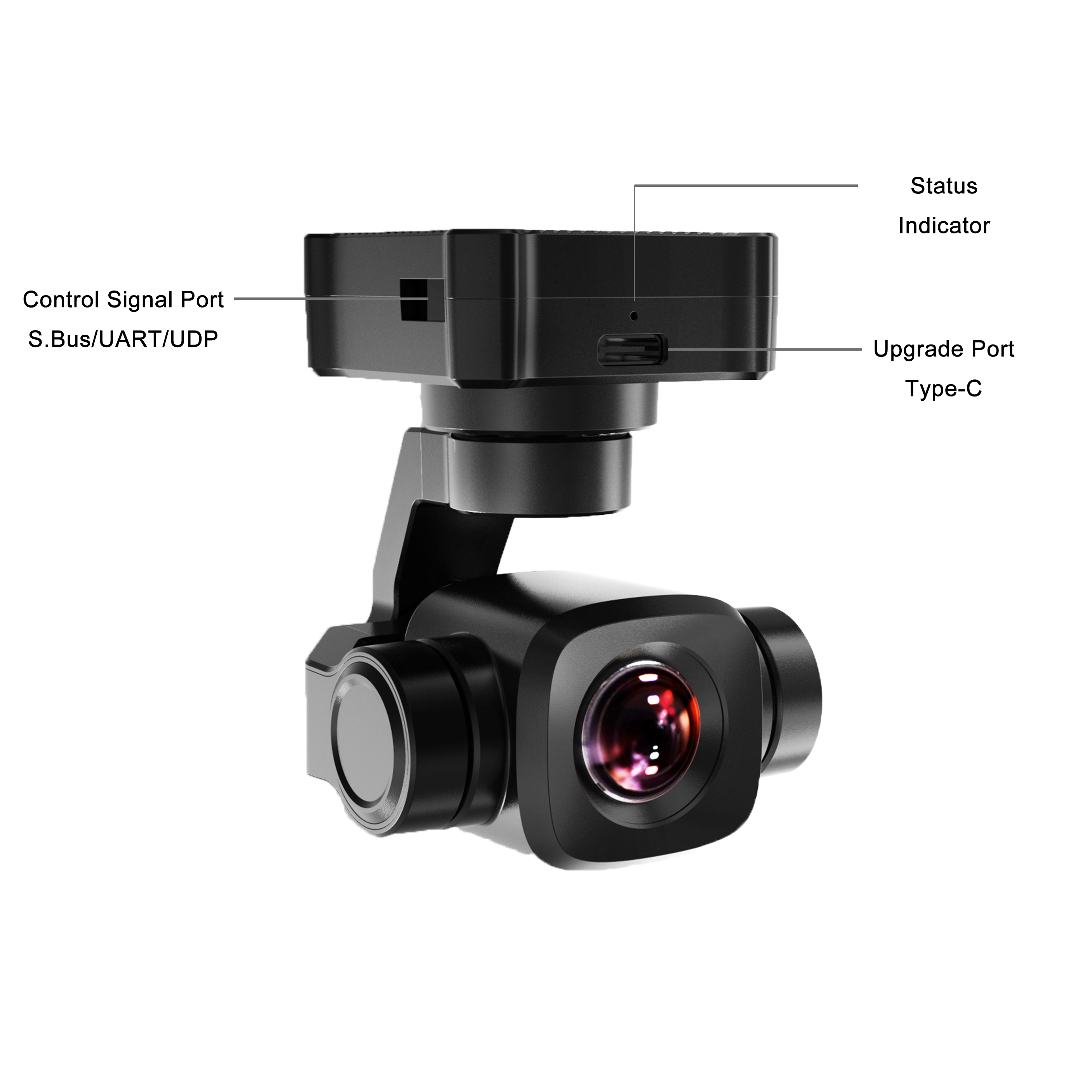 NCZOBOE A8 Mini 4K 8MP Gimbal  - Drone Camera Vlog avis et prix