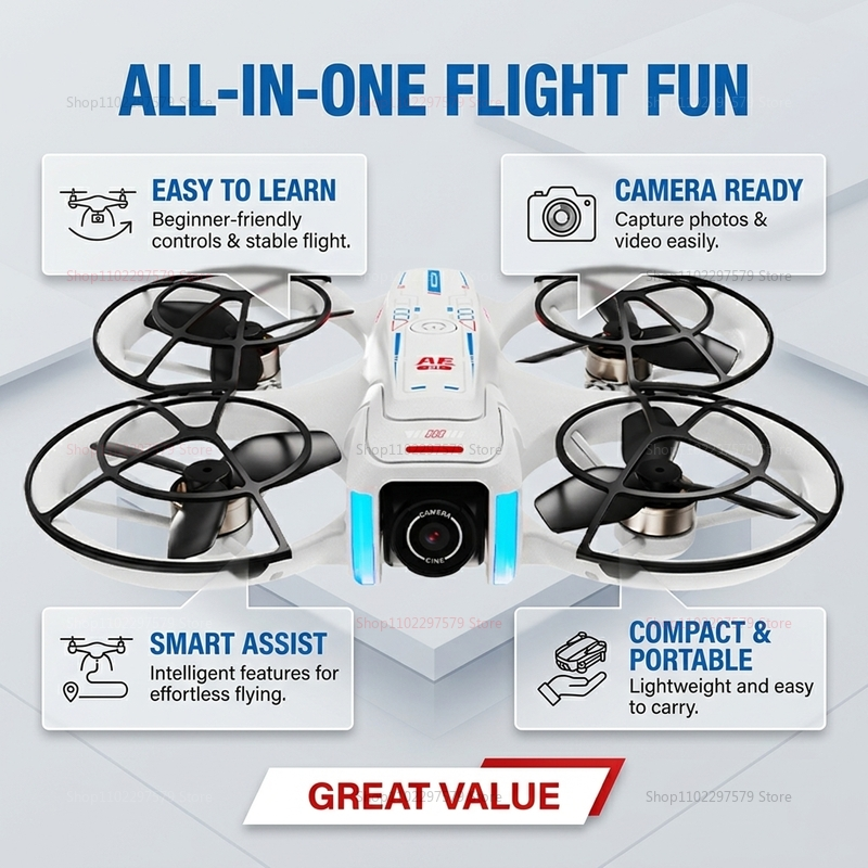 Introduction Drone GPS 8K Prof - Drone Camera With Gimbal avis et prix