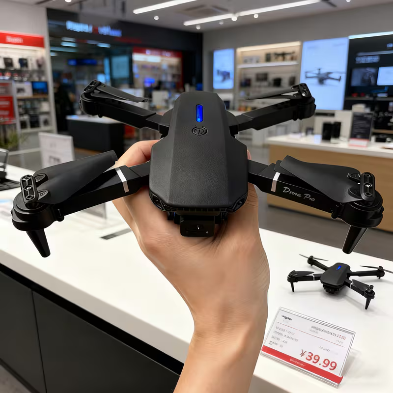 New E88Pro RC Drone 4K Profess - Drone Camera Wide Angle avis et prix