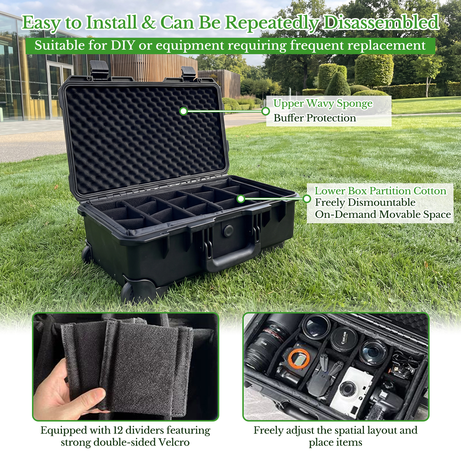 Camera Large Protective Hard C - Drone Camera Case avis et prix