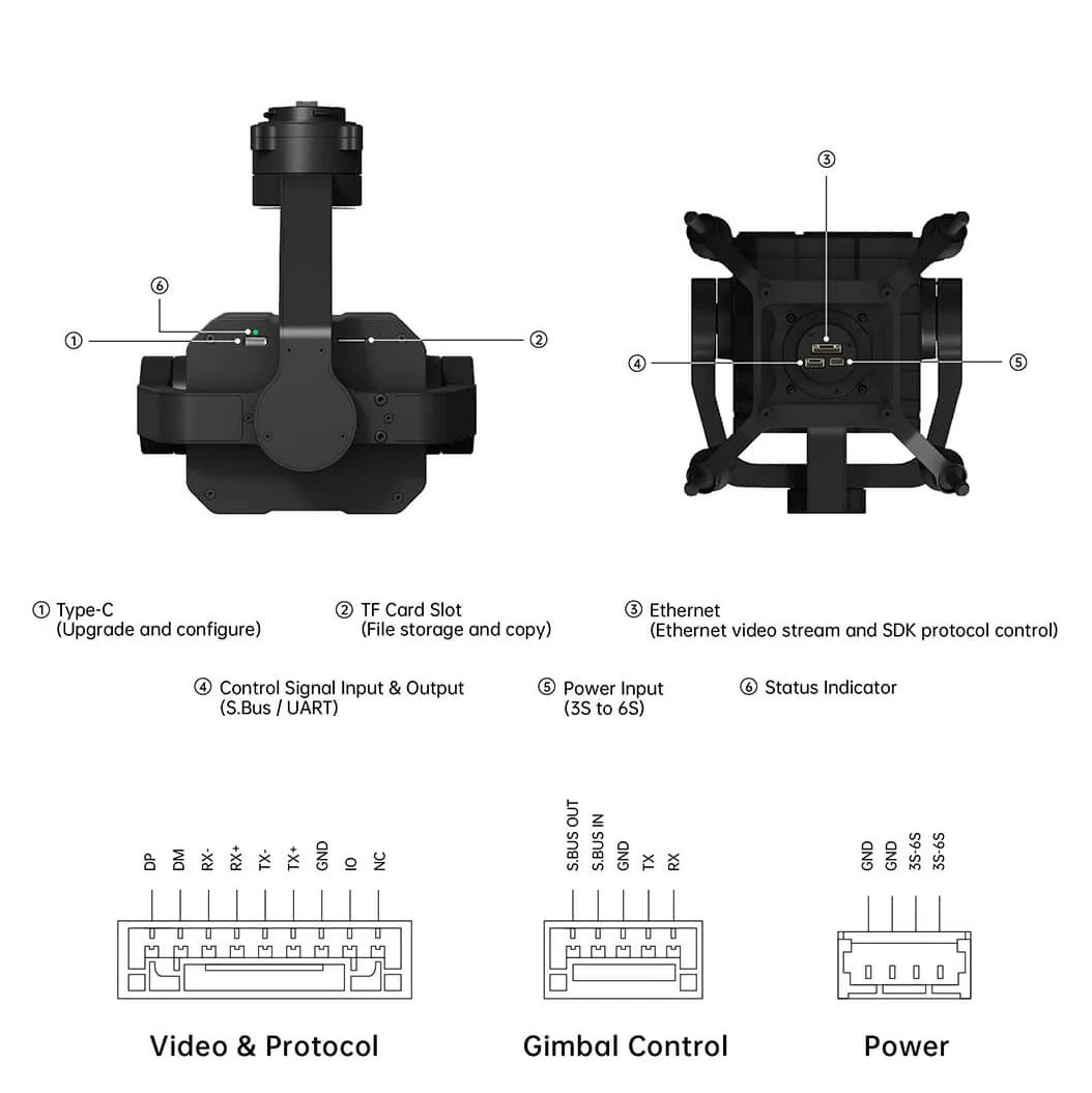 2026 NewT30 Gimbal Camera Dr-o - Drone Camera With Gimbal avis et prix
