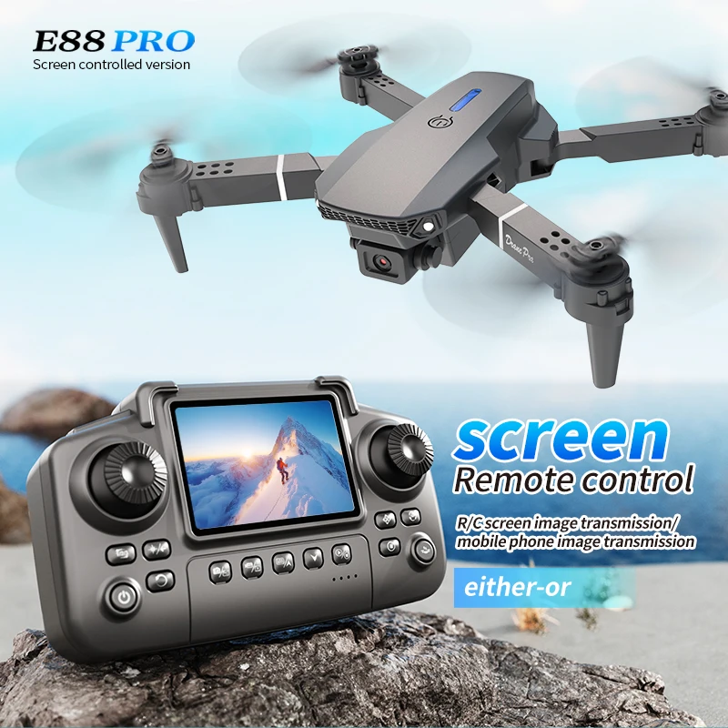 Professional E88 PRO Drone wit - Drone Camera Wide Angle avis et prix