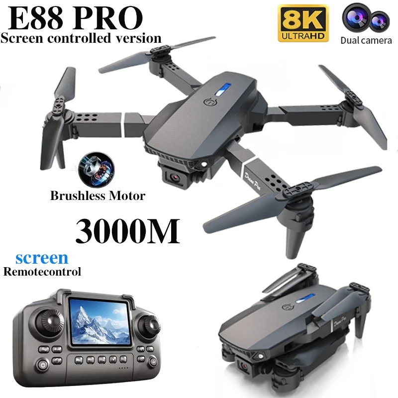 Professional E88 PRO Drone wit - Drone Camera Wide Angle avis et prix