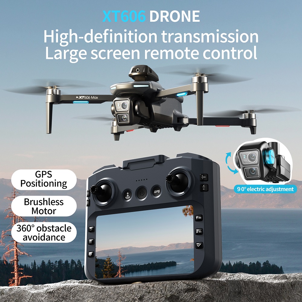 XT606 MAX 3 battery Drone 4k 8 - Drone Camera Thermal avis et prix