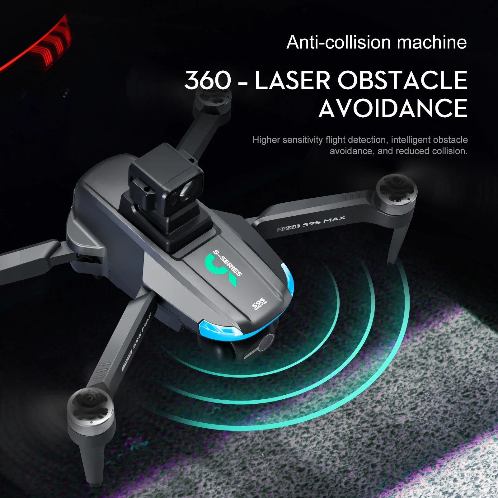 NEW S9S MAX MINI Drone 4K 2-Ax - Drone Camera 4K avis et prix