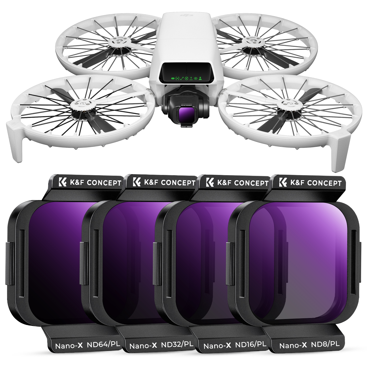 K&F Concept ND/PL Filter Set f - Drone Camera Filter avis et prix