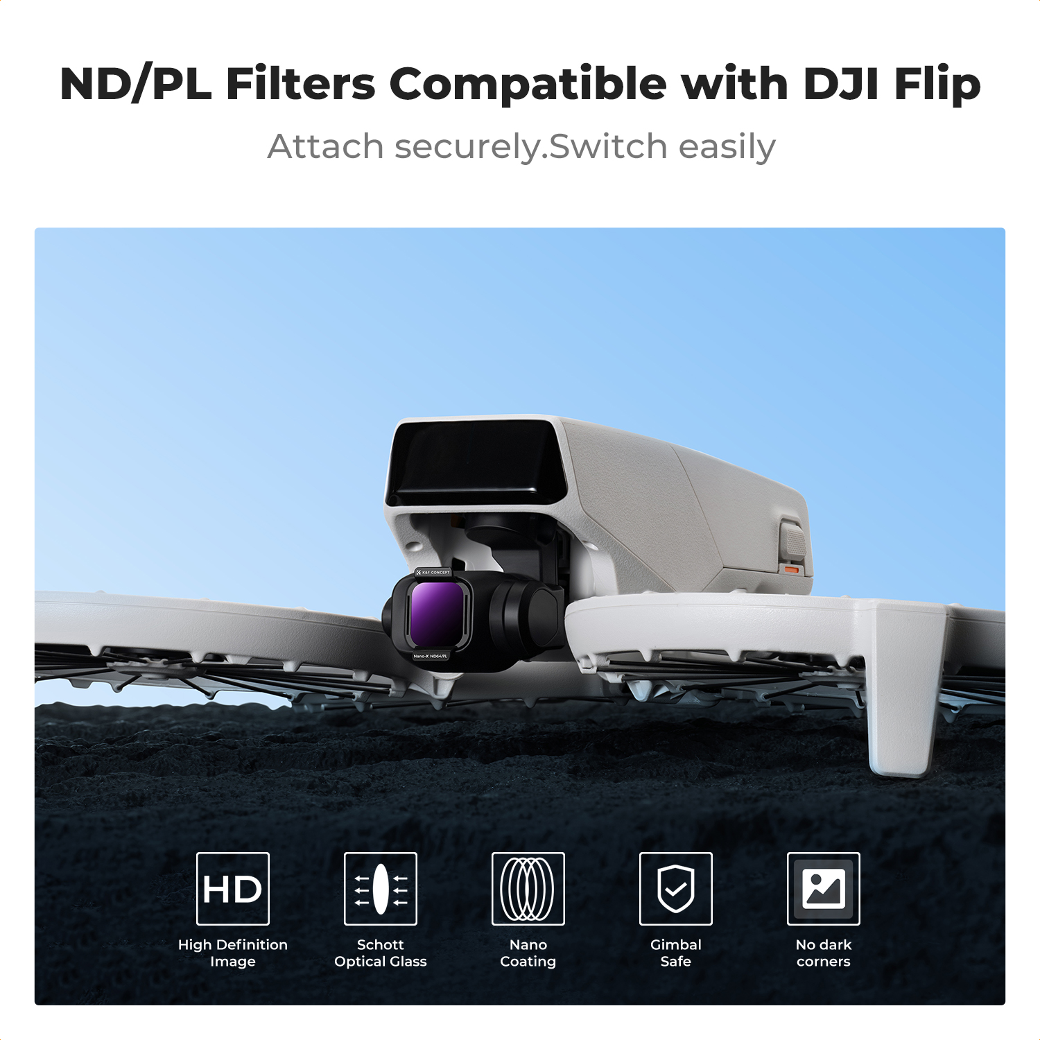 K&F Concept ND/PL Filter Set f - Drone Camera Filter avis et prix