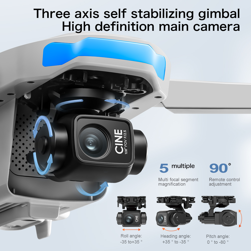 S-X1 MAX GPS Drone with 3-Axis - Drone Camera Thermal avis et prix