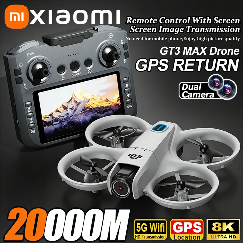 Xiaomi GT3 MAX GPS Drone 8K Ae - Drone Camera Wide Angle avis et prix
