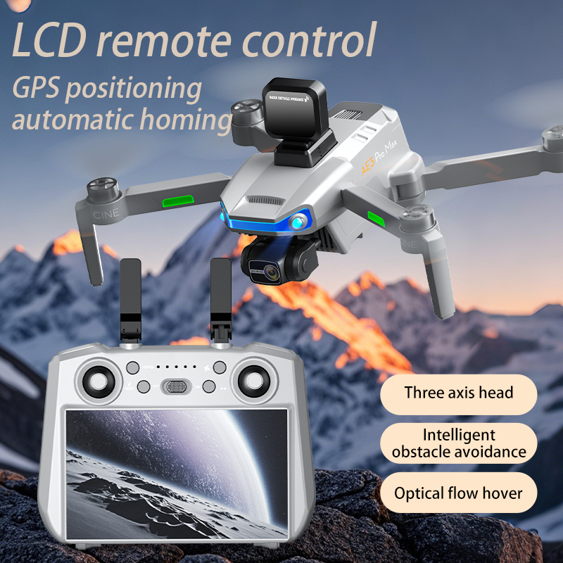 AE3 PRO Max NEW LCD SC GPS Dro - Drone Camera With Gimbal avis et prix