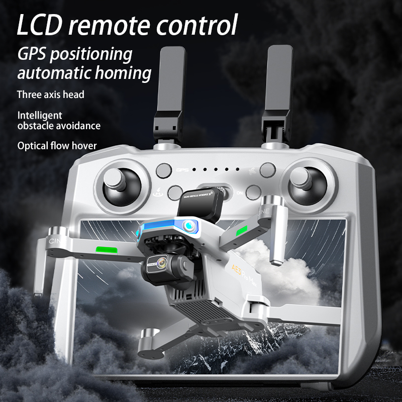 AE3 PRO Max NEW LCD SC GPS Dro - Drone Camera With Gimbal avis et prix
