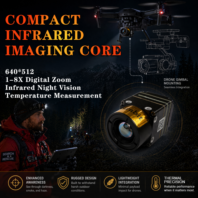 High Resolution Thermal Camera - Drone Camera Thermal avis et prix