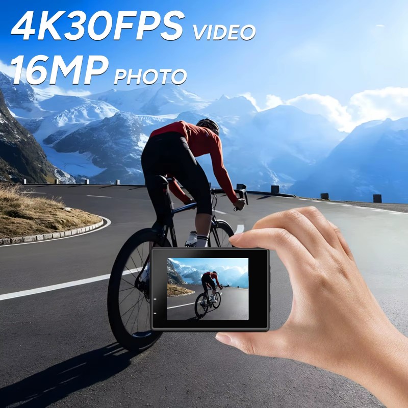 Dual Screen-SJ4000 SJCAM Helme - Drone Camera Action avis et prix