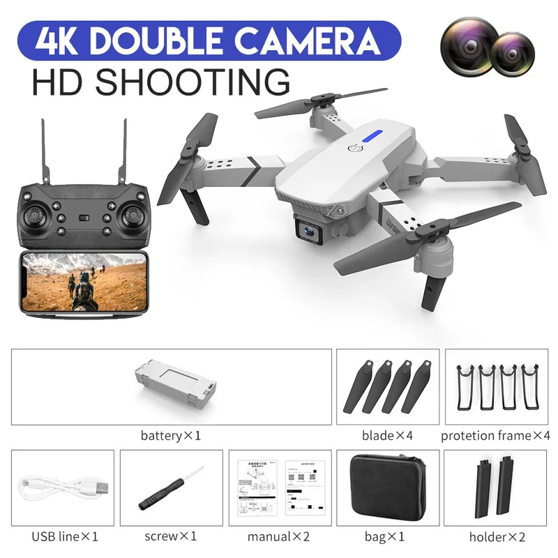E88 ProIntelligent Folding Dro - Drone Camera Hd avis et prix