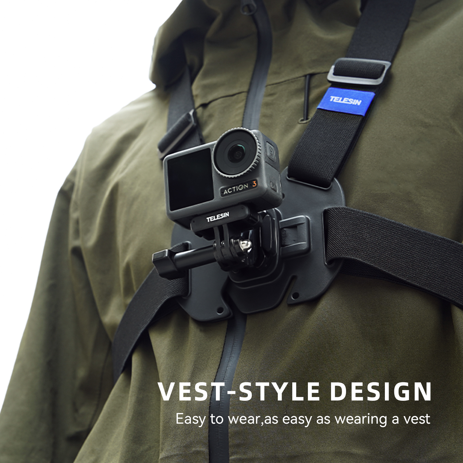 TELESIN Chest Strap Mount Wais - Drone Camera Action avis et prix