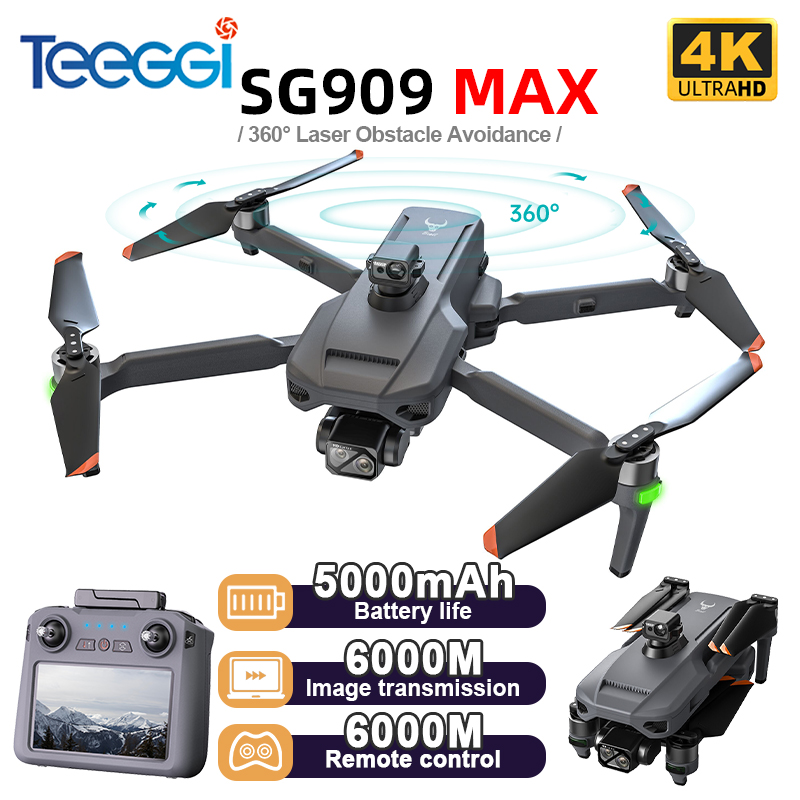 Teeggi SG909 MAX GPS Drone Wit - Drone Camera 4K avis et prix