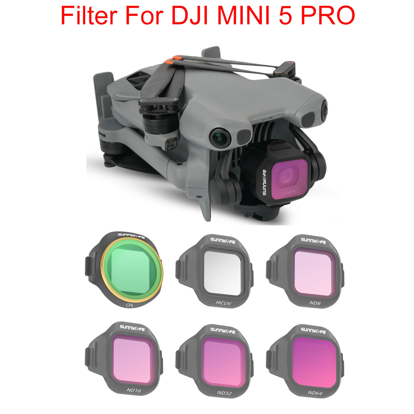 Drone Filter For DJI Mini 5 Pr - Drone Camera Filter avis et prix