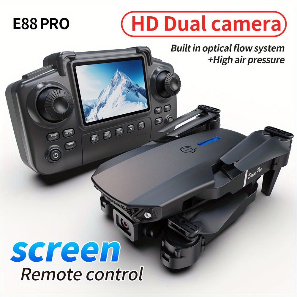 E88 Pro RC Drone WiFi FPV Heig - Drone Camera Wide Angle avis et prix