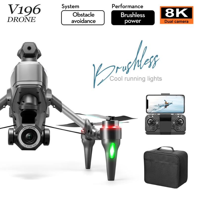 2025 V196 Automatic Obstacle A - Drone Camera 4K avis et prix
