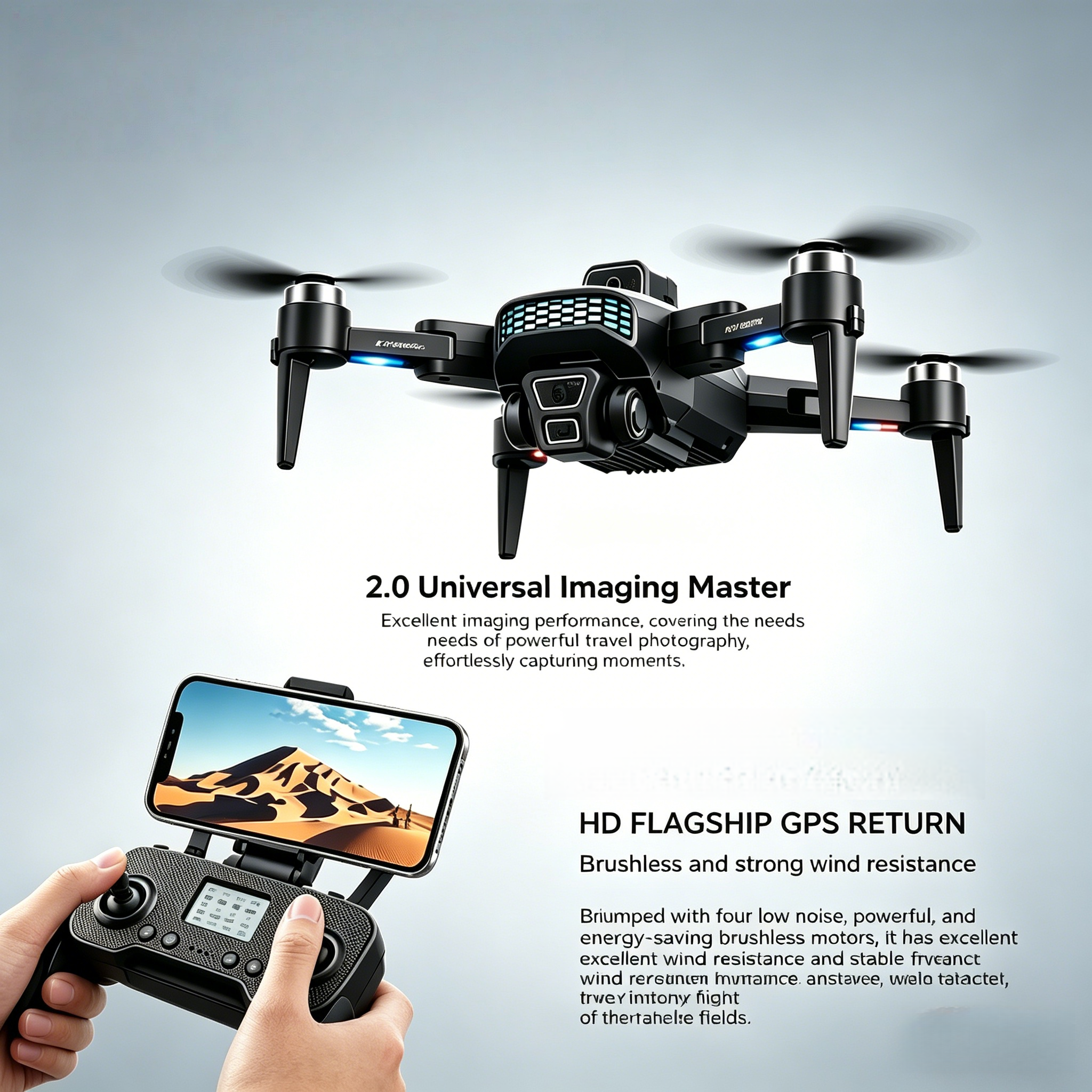 Lenovo XT505 8K GPS Profession - Drone Camera Wide Angle avis et prix