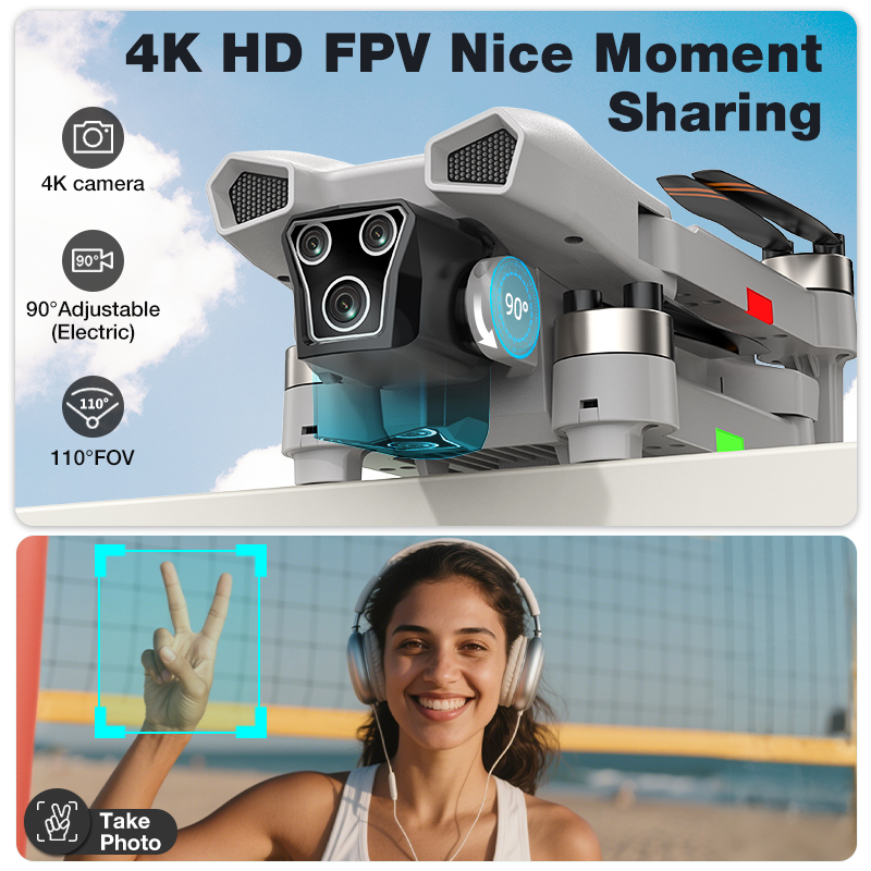 NEW Hot L017 Pro Drone Brushle - Drone Camera Mount avis et prix