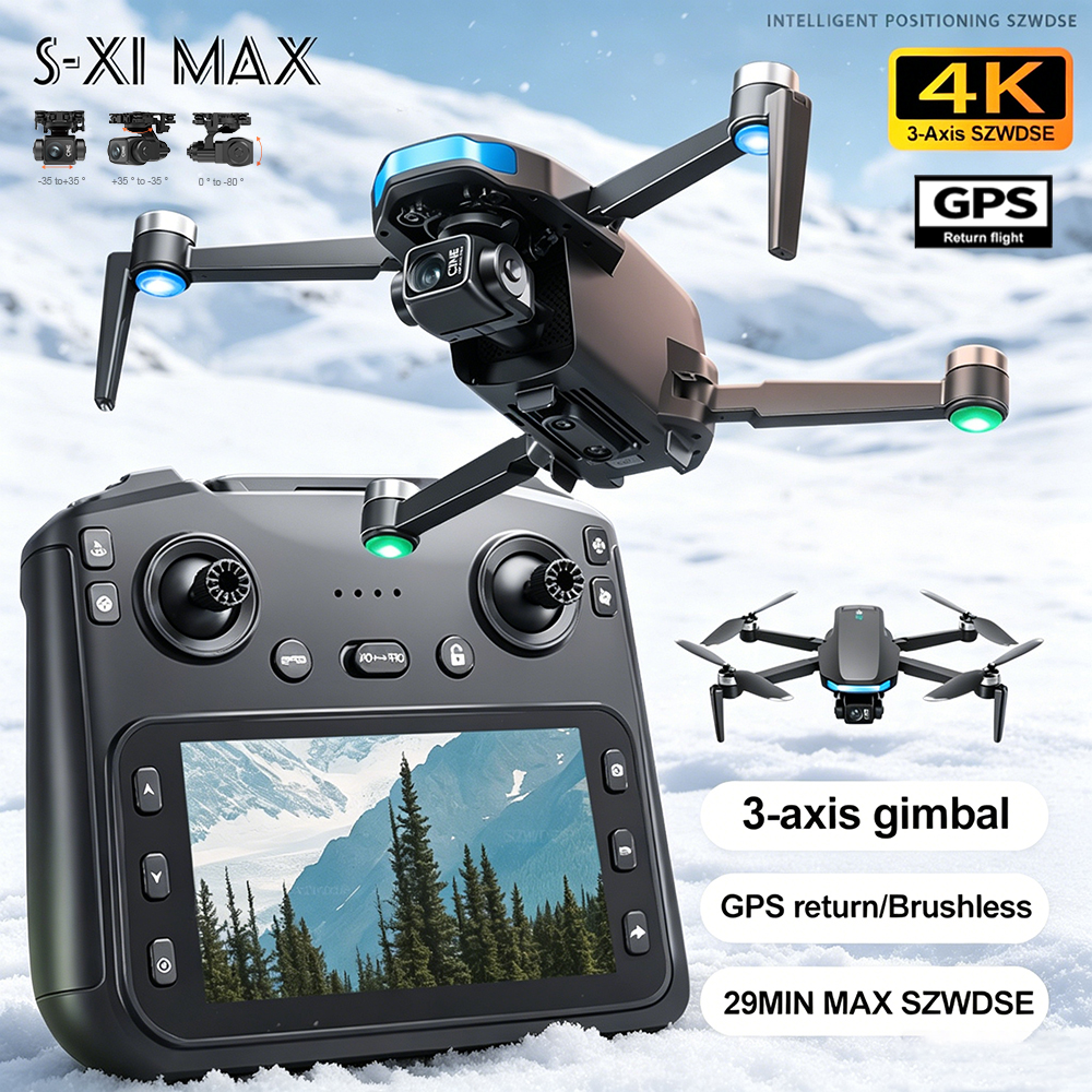 New S-X1 MAX Drone GPS 8K Prof - Drone Camera Mount avis et prix