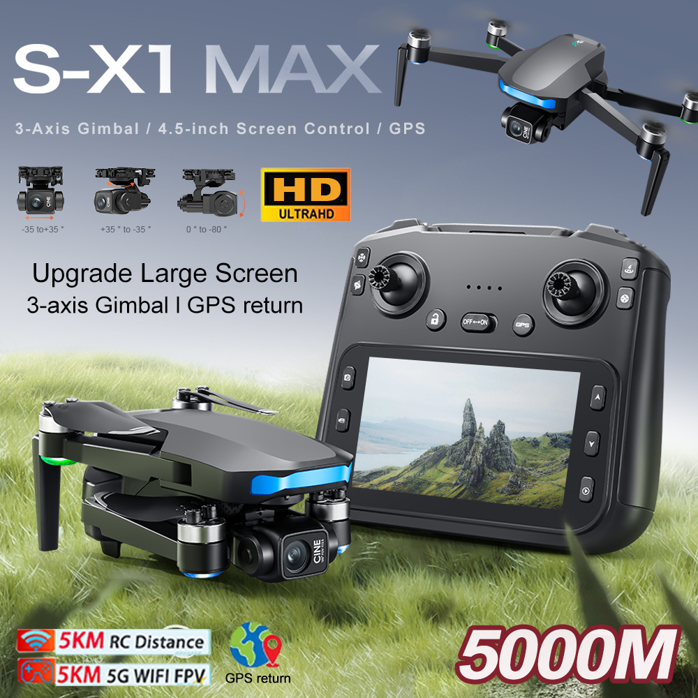 New S-X1 MAX Drone GPS 8K Prof - Drone Camera Mount avis et prix